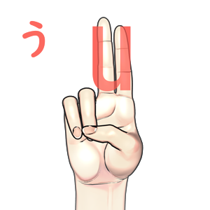 指文字「う」の由来・覚え方