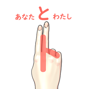 指文字「と」の由来・覚え方