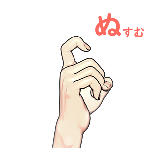 指文字「ぬ」の由来・覚え方