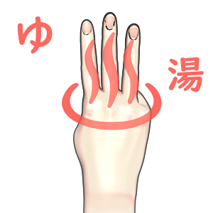 指文字「ゆ」の由来・覚え方